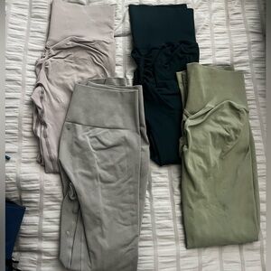 4 pack women’s scrunch butt workout leggings